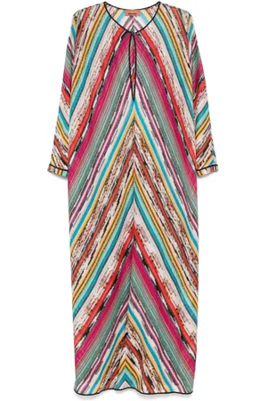 Missoni Vestido de playa en chevron