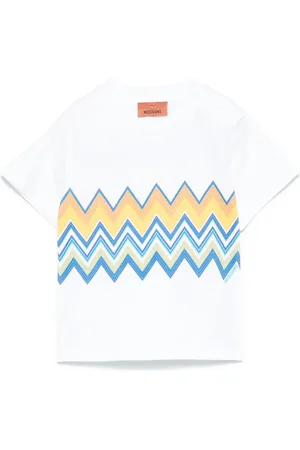 Missoni Camiseta con estampado en zigzag