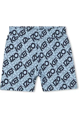 Kenzo Bermudas con logo estampado