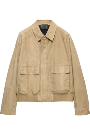 Prada Chaqueta bómber con cremallera