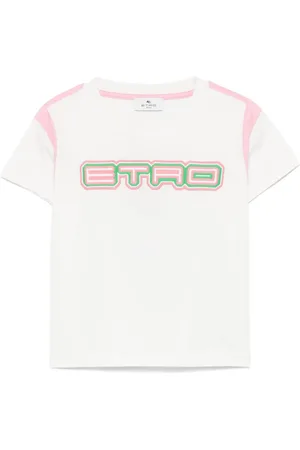 Etro Camiseta con logo bordado