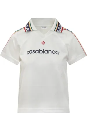 Casablanca Polo con logo estampado