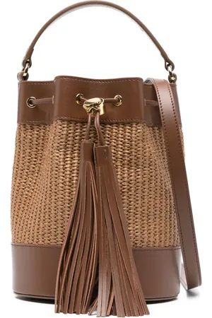 Gianvito Rossi Bolso bombonera con detalle de borlas