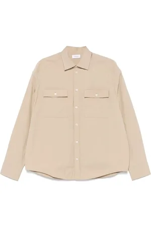 Salvatore Ferragamo Camisa con logo bordado