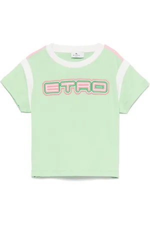 Etro Camiseta con parche del logo