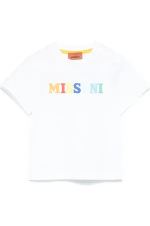 Missoni Camiseta con logo estampado
