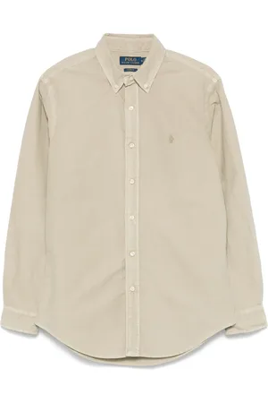 Ralph Lauren Camisa con logo bordado