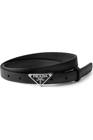 Prada Cinturón de piel saffiano