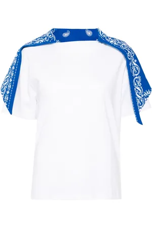 BATSHEVA Camiseta con motivo de bandana