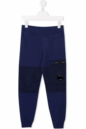 C.P. Company Pantalones de chándal con detalle Lens