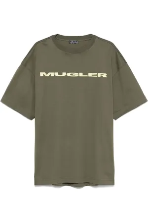 MUGLER Camiseta con aplique del logo