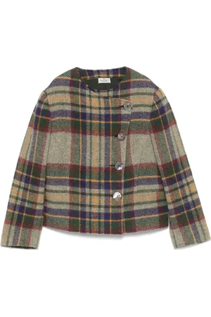 VALENTINO GARAVANI Chaqueta a cuadros 1980