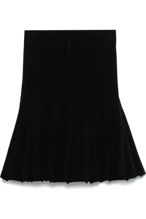 Alaïa Falda corta con pliegues 2000