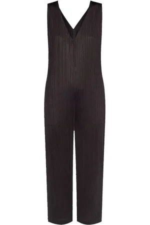 PLEATS PLEASE ISSEY MIYAKE Mono largo plisado