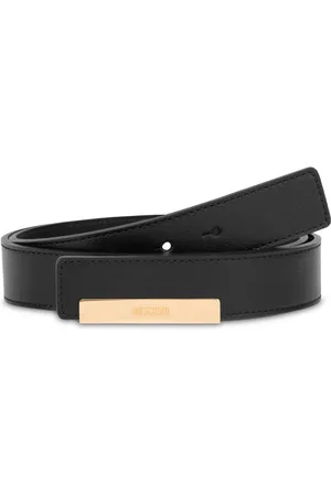 Moschino Cinturón con placa del logo