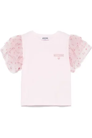 Moschino Blusa de manga con volantes