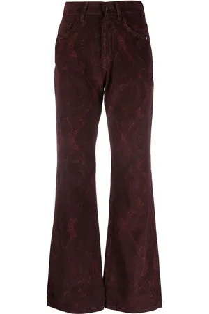 AMISH Pantalones con estampado gráfico