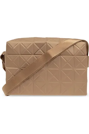 Issey Miyake Bolso de hombro con paneles geométricos