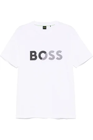 HUGO BOSS Camiseta con franja del logo
