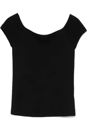 ERIC BOMPARD Top con cuello Bardot