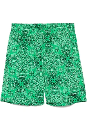 Garment Workshop Bermudas con motivo de cachemira