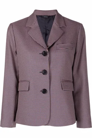 Aspesi Blazer con estampado pied de poule