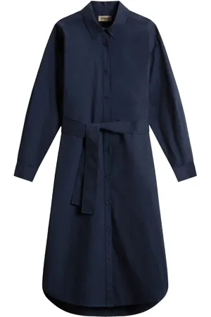 Woolrich Vestido camisero con cinturón