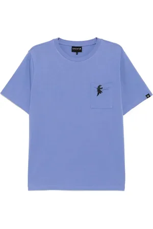 AGNÈS B. Camiseta Biting Dino con bolsillo