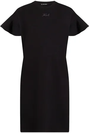 Karl Lagerfeld Vestido estilo camiseta Signature