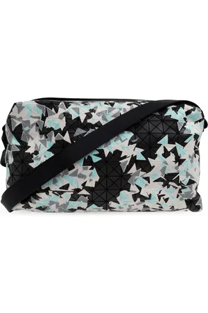 Issey Miyake Bolso de hombro con estampado gráfico