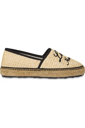 Moschino Alpargatas con logo bordado
