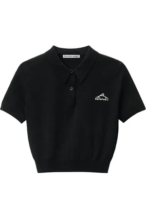 Alexander Wang Polo con logo estampado
