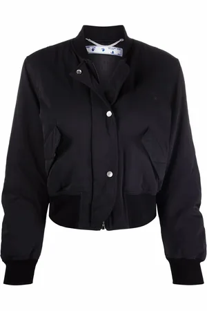 OFF-WHITE Chaqueta bomber con logo bordado