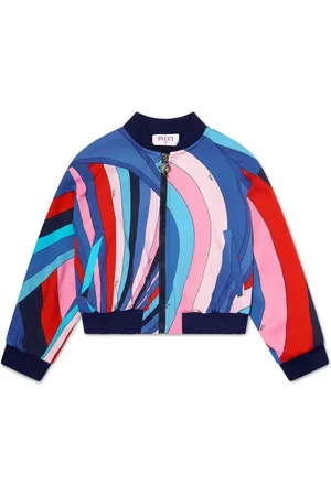 PUCCI Junior Chaqueta bómber multicolor