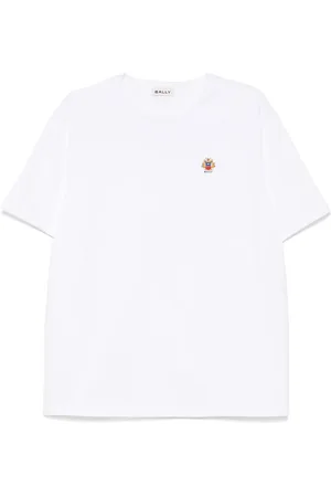 Bally Camiseta con logo bordado