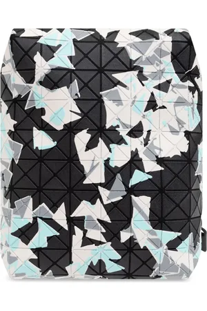 Issey Miyake Bandolera con estampado gráfico
