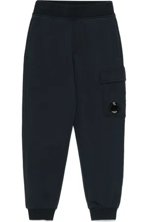 C.P. Company Pantalones de chándal con detalle Lens