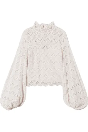 Twin-Set Blusa de encaje