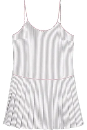 Thom Browne Vestido corto a rayas