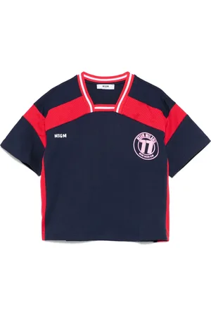 Msgm Camiseta de tejido jersey