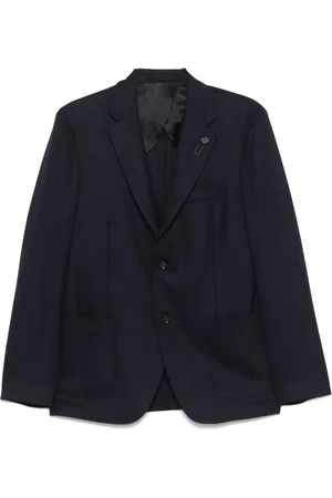 LARDINI Blazer de lana con doble botonadura