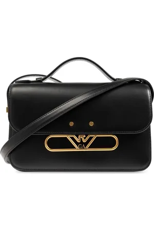 Emporio Armani Bolso con placa del logo