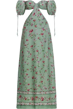Agua by Agua Bendita Vestido Cielo Honeysuckle