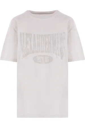 Alexander Wang Camiseta con logo estampado