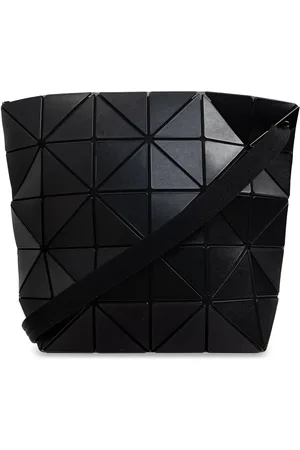 Issey Miyake Bolso de hombro con paneles geométricos