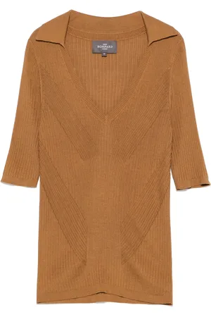 ERIC BOMPARD Camiseta de canalé fino
