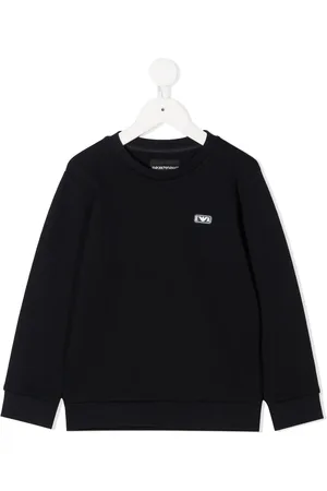 Emporio Armani Sudadera con parche del logo