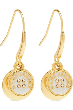 Marc Jacobs Pendientes Button Drop