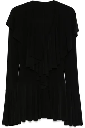 Norma Kamali Vestido corto con volantes