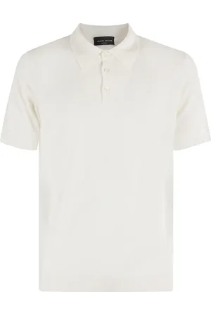 Roberto Collina Polo de manga corta de algodón